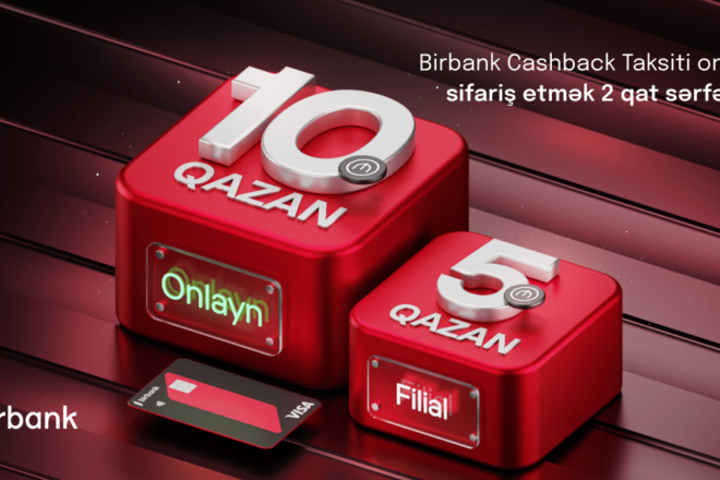 Birbank Cashback taksit kartı