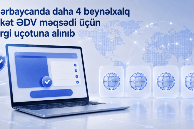 Azərbaycanda ƏDV qeydiyyatı